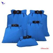 5 шт./компл. 190 т тафты Водонепроницаемый сухой мешок рафтинг Каякинг мешок для плавания речной поход плавающий парусный лодочный сухой мешок