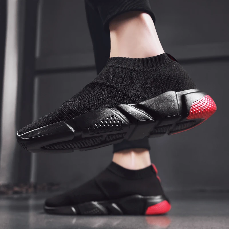 

High Quality Outdoors Summer Running Shoe for Men Sock Footwear Sport Athletic Breathable Mesh Balanciaga Sock Sneaker Women