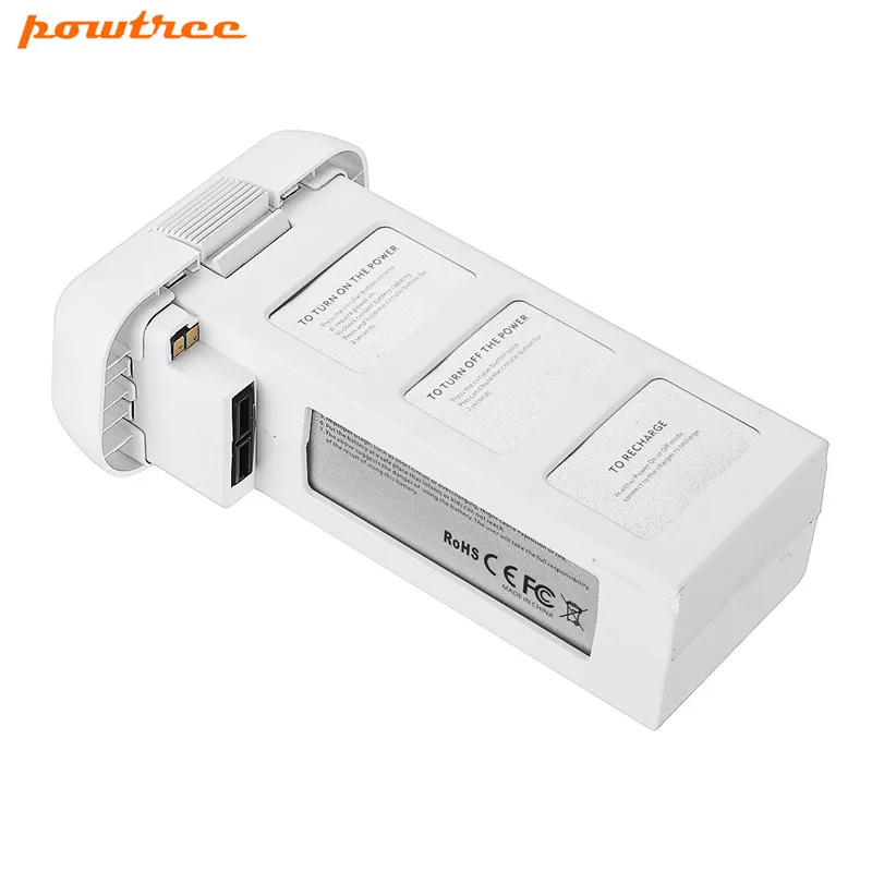 

Powtree 1PCs 11.1V 5200mAh For DJI Phantom 2 Upgraded and Large Capacity Spare Battery Vision+Quadcopter 10C 5200mAh L30