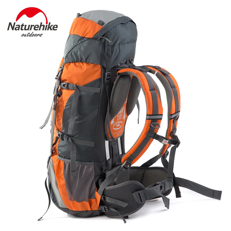75L Outdoor Aluminum Rod Climbing Bag Professional Mountaineering