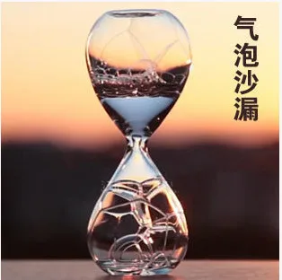 Magic Gl Bubble Hourgl Time Office Accessories Magic Gl Bubble Hourgl Time