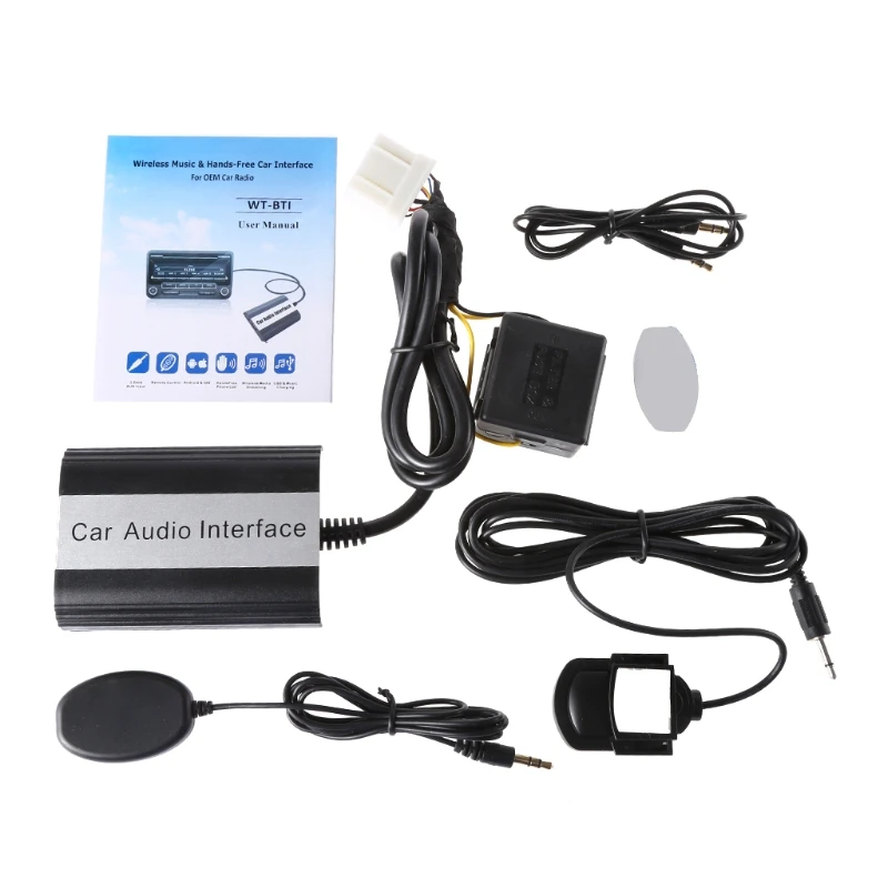 

Handsfree Car Bluetooth Kits MP3 AUX Adapter Interface For Mazda 3 5 6 RX8 SPD