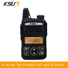 KSX30-ML мини портативное радио Портативное двухстороннее радиоустройство HF трансивер портативная рация