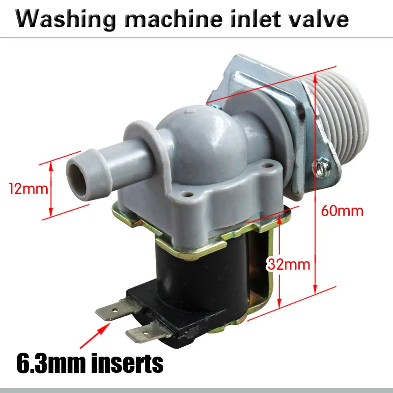 Универсальный тип впускного клапана Соленоидный клапан для фильтра переключатель Аксессуары автоматической стиральной машины