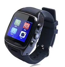 X01 smart watch MTK 6572 Dual core 1.54″ screen 512MB Ram 4GB Rom sim card Android 5.1 Bluetooth 3G WIFI Camera GPS PK ZGPAX S8