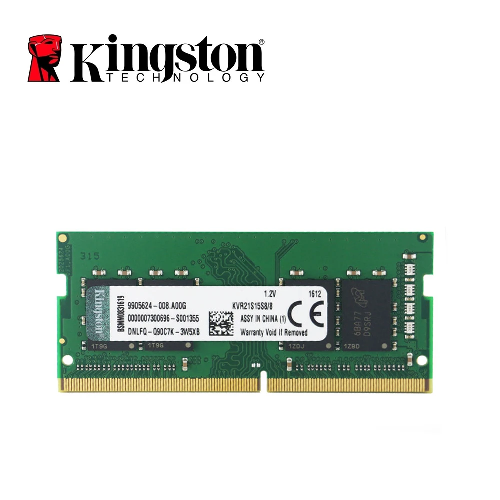 كينغستون RAM DDR4 8 GB PC4-2133 2133 2400 2666 CL15 1.2 V 260 دبوس دفتر SODIMM RAM
