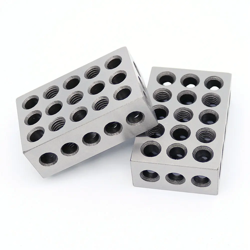 2pcs Hardened Steel Ultra Engineers Blocks Precision 1/" x 2/" x 3/" Milling Tool
