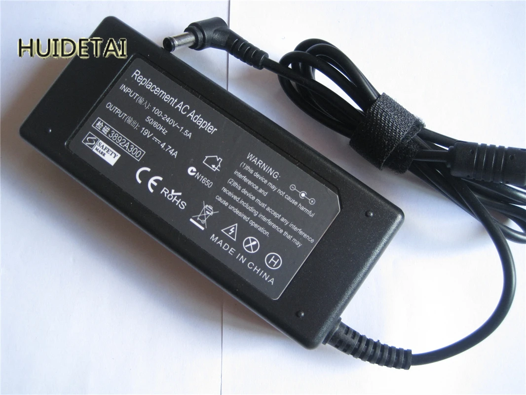19V 4.74A 90w Universal AC Adapter Battery Charger for TOSHIBA SATELLITE A300 L300D C660 Pro