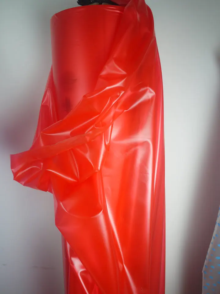 Haian фетиш взрослый ребенок Качество ПВХ ткань на дворе(красный) PVC-1208