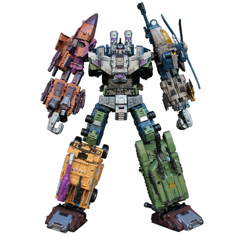 JinBao 5 в 1 игрушка трансформер Bruticus большой размер 43 см классное аниме фигурка