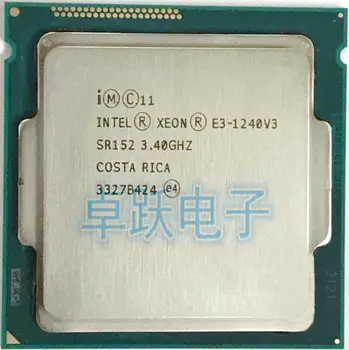 

INTEL XEON E3-1240V3 3.40GHZ Quad-Core 8MB SmartCache E3-1240 V3 DDR3 DDR3L 1600MHz FCLGA1150 TPD 80W 1 year warranty