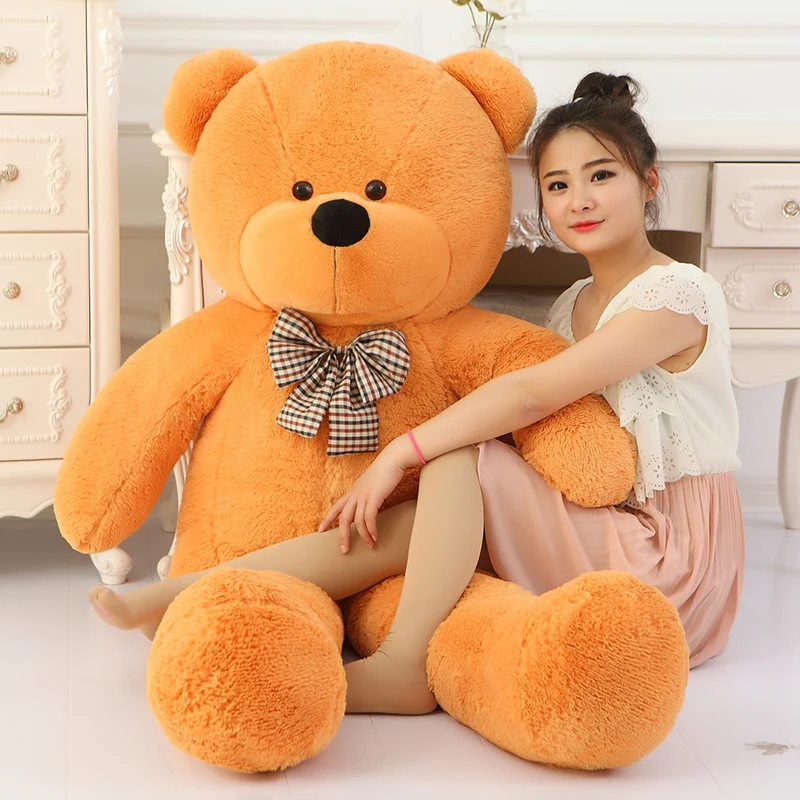 Cheap Big teddy bear 80cm/100cm/120cm/140cm large giant stuffed toys