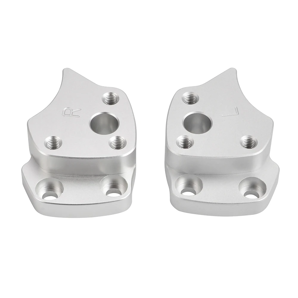 Yuanmei Moto Manubrio Riser Spacer Fit Kit for Yamaha FJR1300 FJR 1300 2001 2002 2003 2004 2005 Handle Bar Riser Mount Morsetto