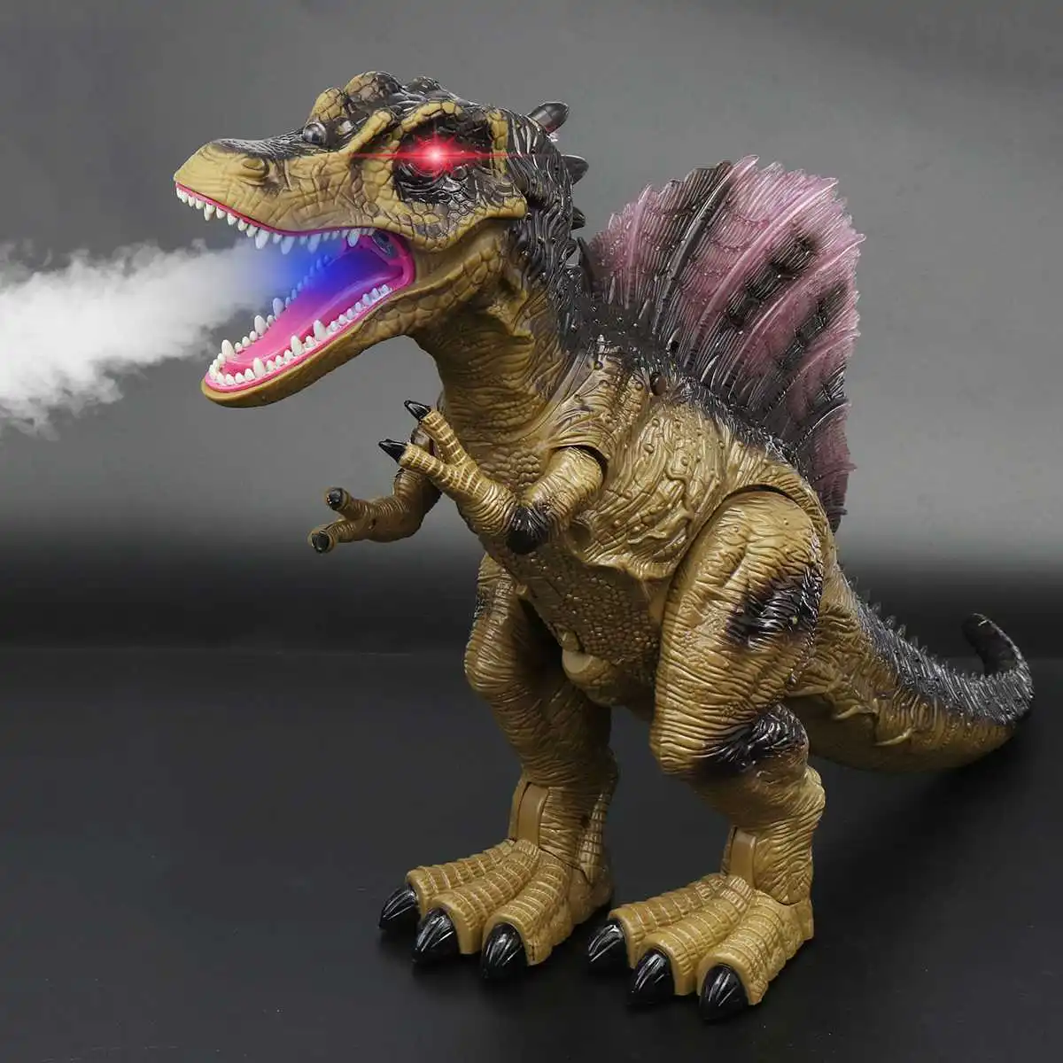 Динозавр RC спинозавр динозавр тираннозавр рекс животных Smulation дистанционного Управление прогулочный электромобиль детей светильник спрей звук динобота игрушки