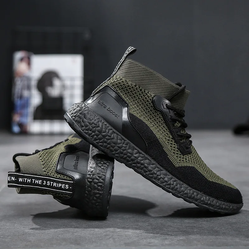 

Summer Men Socks Sneakers Beathable Mesh Male Casual Shoes Lace up Sock Shoes Loafers Boys Super Light Sock Trainers Size 39-46