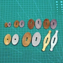 H62 латунь/416 нержавеющая сталь Ручка ножа предохранитель на заказ нож изготовление ручки валик DIY части