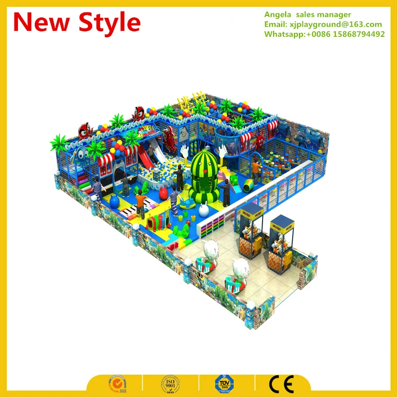 Стиль детский игровой центр детская крытая игровая площадка для продажи