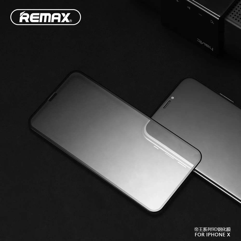 REMAX 9D полное покрытие закаленное стекло протектор экрана для iPhone XS XR XS MAX изогнутая поверхность пленка