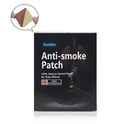 210 шт. sumifun 100% натуральный ингредиент курить патч бросить курить стоп курению никотина патч сигарет D0586