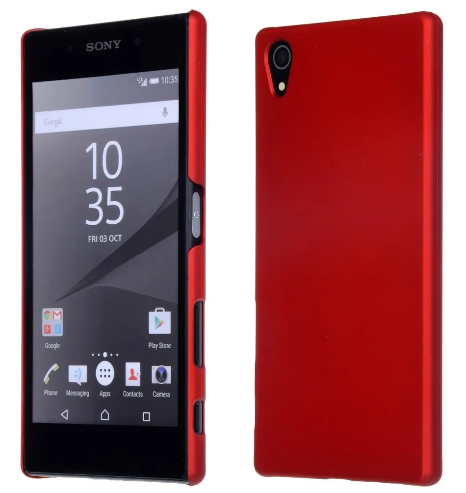Тонкий матовый защитный чехол для Sony Xperia Z5/Z5 двойной жесткий чехол-накладка