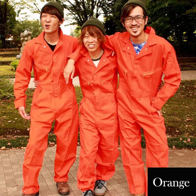 Long sleeve Coverall Work Wear Machine repair Auto Repair Electric welding Absenteeism Thick section Protective clothing (4)