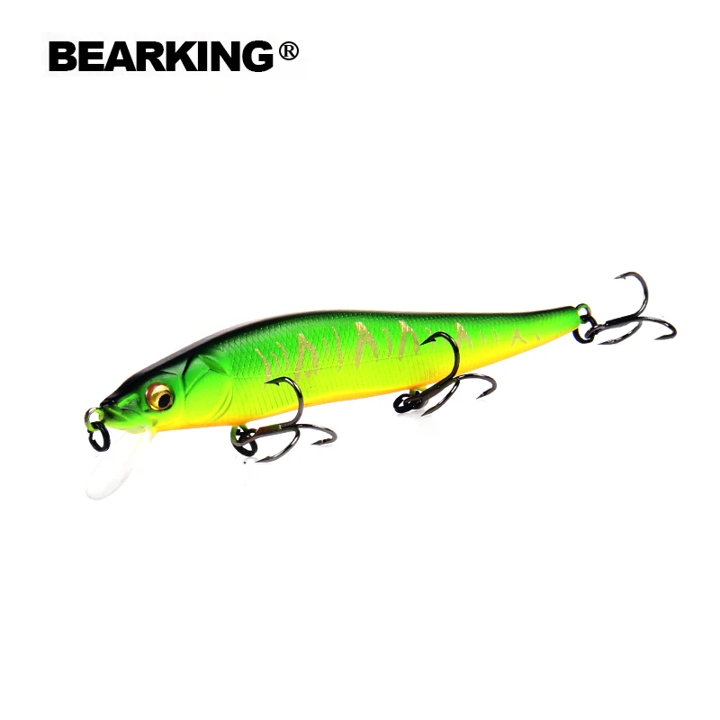 Bearking Bk17-W1, воблер, гольян, 11 см, 14 г, 1 шт., приманка для рыбалки, 1,5 м, глубина глубокого погружения, жесткая приманка, длинный язык, гольян, подвесная приманка - Цвет: Col.M