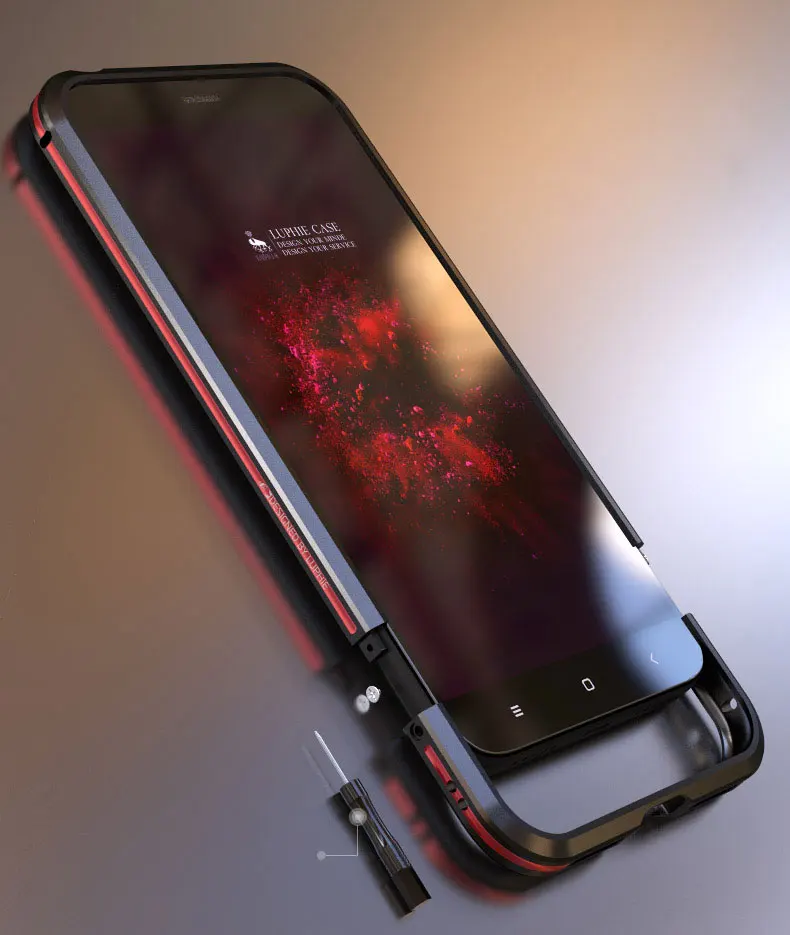 bilder für REDMI 4X Rapier Serie Luxus Metallstoßdämpfer Für XIAOMI REDMI 4X 5,0 INCHCase Prismatische Form Rahmen Metallknopf-abdeckung bilder für REDMI 4X Rapier Serie Luxus Metallstoßdämpfer Für XIAOMI REDMI 4X 5,0 INCHCase Prismatische Form Rahmen Metallknopf-abdeckung