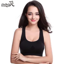 Balight впитывает пот Бесшовные Спортивные Бюстгальтеры Женский мягкий бюстгальтер для занятий йогой Нижнее белье Спортивный бюстгальтер майка для бега Топы