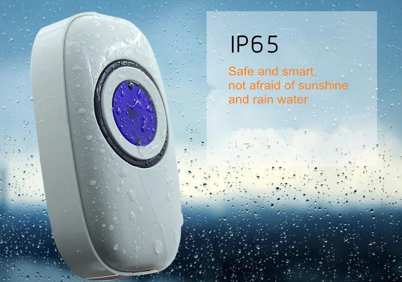 

2018 Limited Low Energy Consumption New Design Music Wireless Doorbell Smart Home Safe Alarm System For Sale