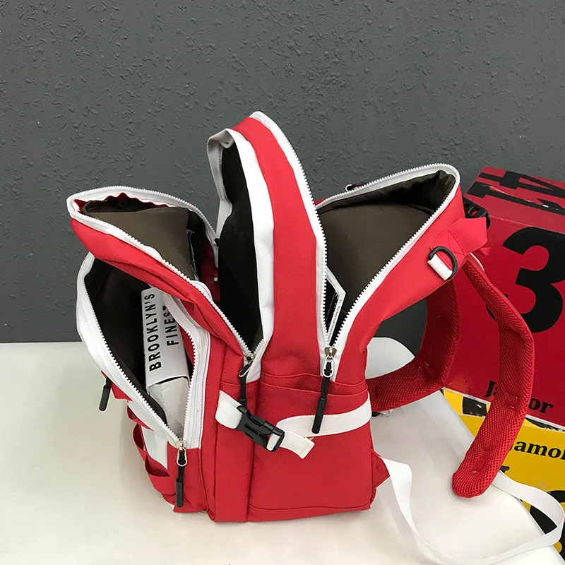 Classic Backpack for Teenage Girl Boys Mochila Feminina Women School Backpacks Men Nylon Waterproof Casual Laptop Bagpack Female (34)
