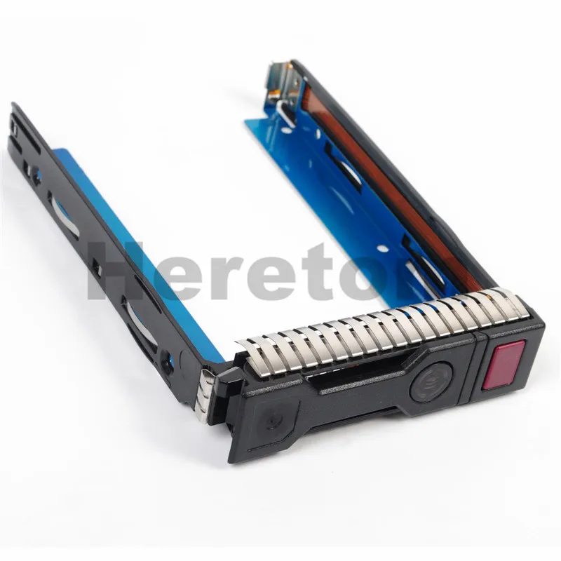 2.5" SAS SATA SSD Hard Drive Tray Caddy For HP Proliant DL360P Gen8 G8 w/IC Chip 