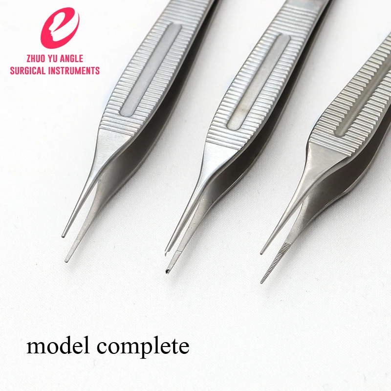 Cosmetic surgery ophthalmic microsurgical instruments clamping tissue tweezers double eyelid tools abdominal tweezers