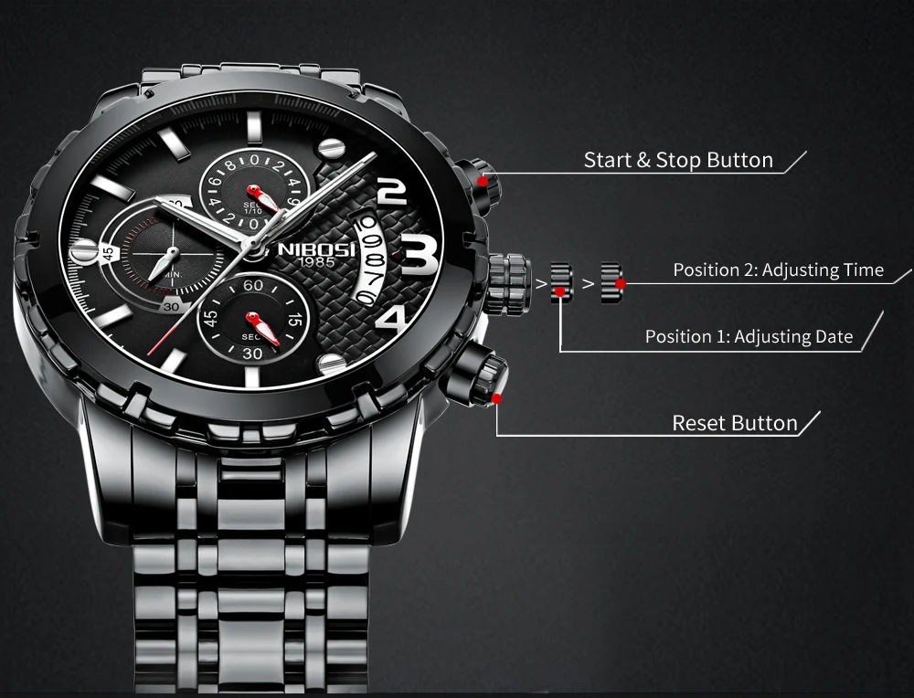 SportMilitaryArmy Watch For Men Watches 2018 Luxury Brand Waterproof Watch Men's Wrist Quartz Analog Watch Stainless Steel     (9)