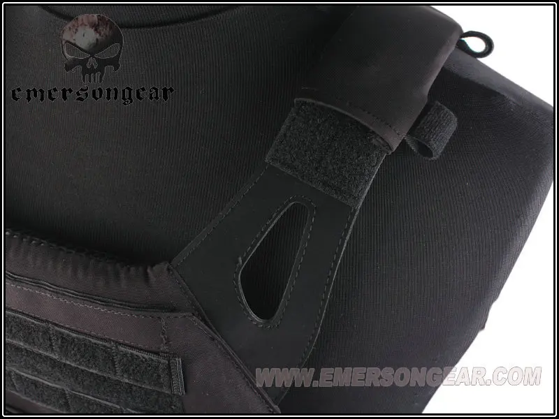 Тактический джемпер Перевозчик жилет Cordura Emerson JPC бронежилет упрощенный вариант боевое снаряжение для страйкбола черный EM7344F