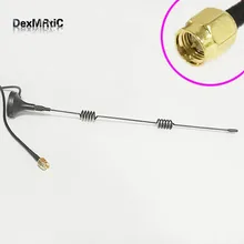 1 шт. 800/850/900/1800/1900/2170 МГц 3g антенна SMA мужской 5dBi модем внешними антеннами магнитное основание антенна 3 м удлинитель#1