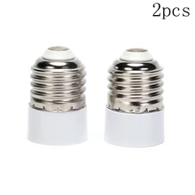 2 шт. конвертер E27 в E14 адаптер преобразования гнездо высокого качества Материал огнестойкий разъем Адаптер Патрон лампы