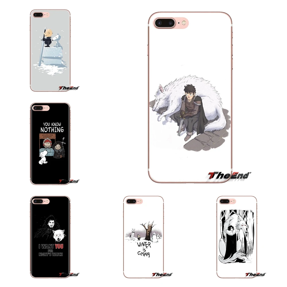 Jon Snow Игра престолов GOT Art Для Huawei Nova 2 3 2i 3i Y6 Y7 Y9 Prime Pro GR3 GR5 2017 2018 2019 Y5II Y6II мягкие чехлы