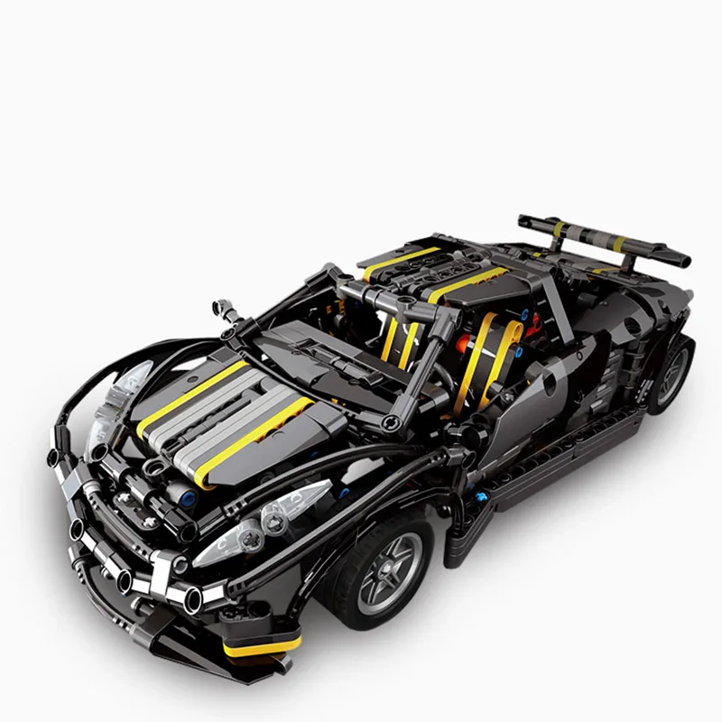 

XingBao 07002 1177Pcs New MOC Series The Balisong Small Supercar Set Children Educational Model Building Kits Toys Gifts