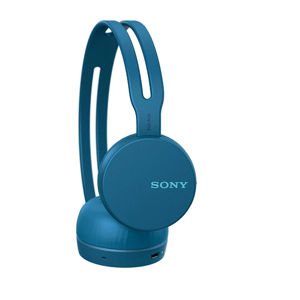 Оригинальные беспроводные стерео наушники sony WH-CH400, стильные легкие bluetooth-гарнитуры