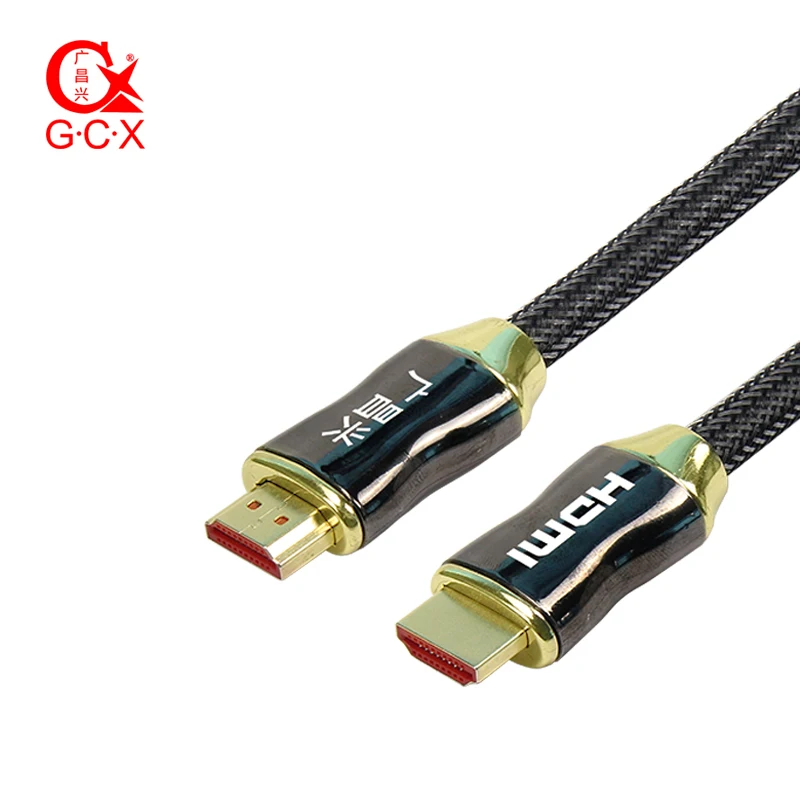 

G.C.X HDMI to HDMI 2.0 Cable 4K Nylon Braided Audio Video Sync Output for HD TV LCD Laptop PS4/3 Projector Computer HDTV Cord