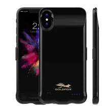 5200Mah Portable Battery Charging Case For iPhone X Smart Phone Battery Case Cover External Phone Battery Charger Power Bank