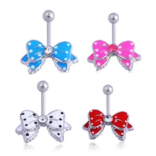 Модный браслет 1 шт. Подвеска для пирсинга Nombril 14 г анти аллергический хирургический стальной шарик серьги для пирсинга пупка пирсинг Nombril Argent