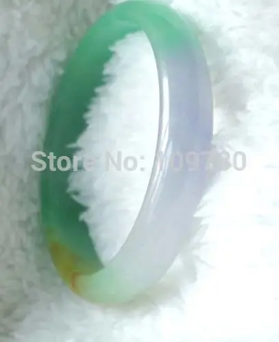 

Free Shipping 001549 GREEN BANGLE YELLOW LAVENDER BRACELET 60MM ()