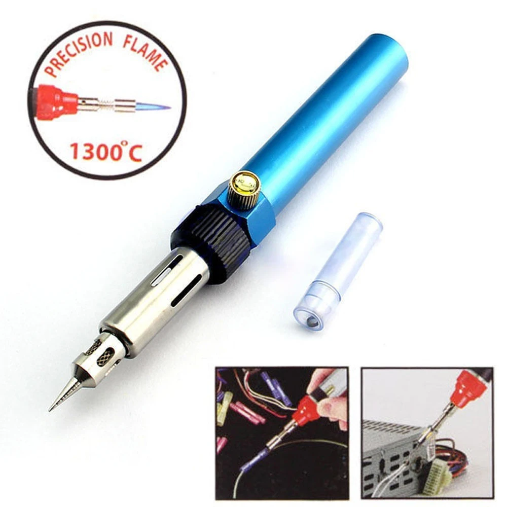 

Lightweight Portable Gas Iron Blow Torch Soldering Pen Solder Burner Cordless Cutting & Welding Tools Iron Soldering Pen