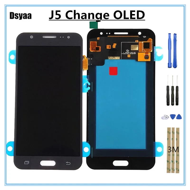 

5.0inch Change OLED for Samsung for Galaxy J5 J500 LCD Display with Touch Screen Digitizer Assembly with Free 3M Sticker