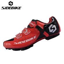 SIDEBIKE профессиональная спортивная велосипедная спортивная обувь, обувь для велоспорта, MTB велосипеда, обувь для горного велосипеда, обувь унисекс, обувь для горного велосипеда, самофиксирующаяся обувь