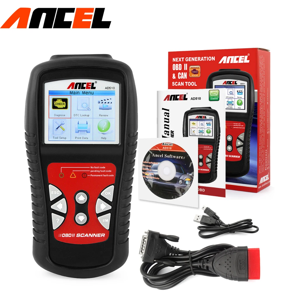Prix pour Code lecteurs scan outils ancel ad510 obd-ii outil d'analyse voiture automobile scanner Mieux que ad310 al519 auto diagnostic scanner obd2 Prix pour Code lecteurs scan outils ancel ad510 obd-ii outil d'analyse voiture automobile scanner Mieux que ad310 al519 auto diagnostic scanner obd2