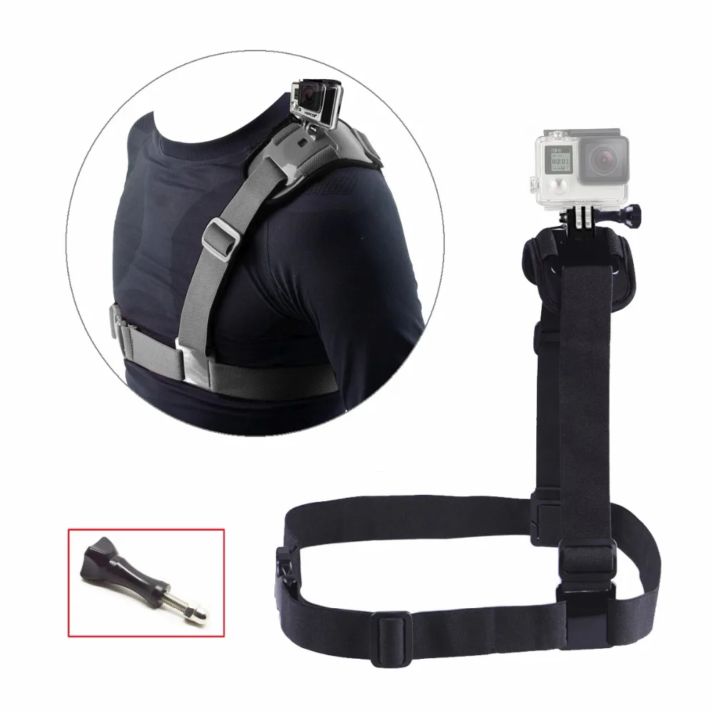 Нагрудный ремень для крепления на плече Gopro Hero 6 5 4 аксессуары Xiaomi Yi 4K крепление