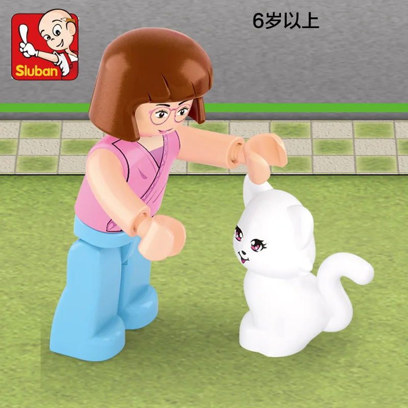 Sluban модели Здание игрушка Совместимость с LEGO Лего Legos Конструктор B0519 79 блок Блоки
