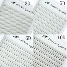 Новинка, цена, объем 3D/4D/5D/6D/7D/10D, накладные ресницы,, ручная работа, синтетические волосы, русский объем, ресницы, предварительно сделанные вееры